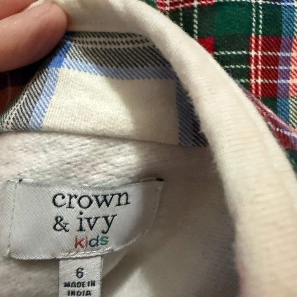 Crown & Ivy Plaid Vest